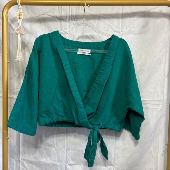 Urban Outfitters Tie Top - Picture 1 of 6
